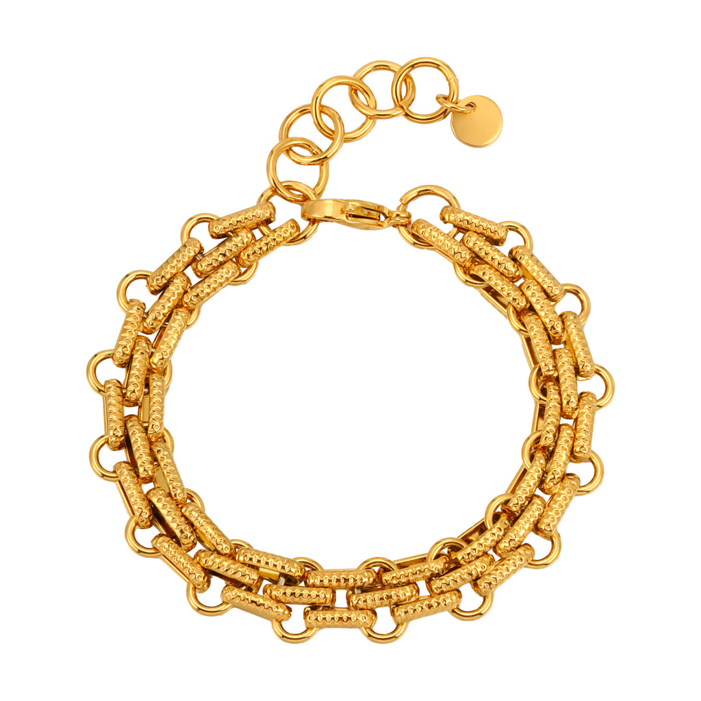 Pulsera | enchapadas en oro 18 k