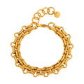 Pulsera | enchapadas en oro 18 k