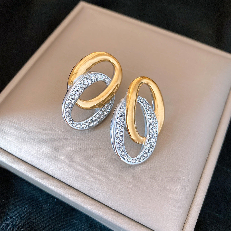 Aretes colgantes geométricos