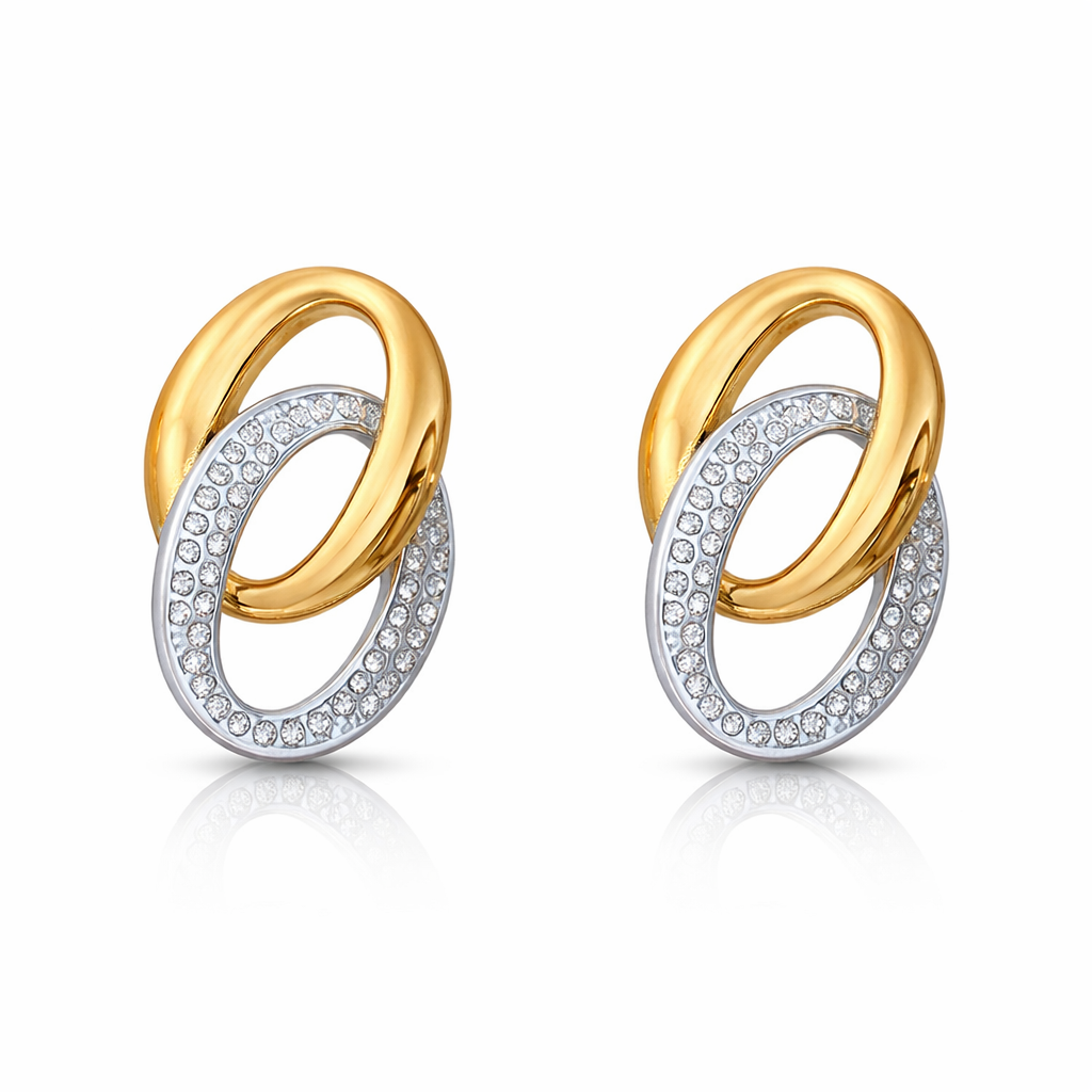 Aretes colgantes geométricos