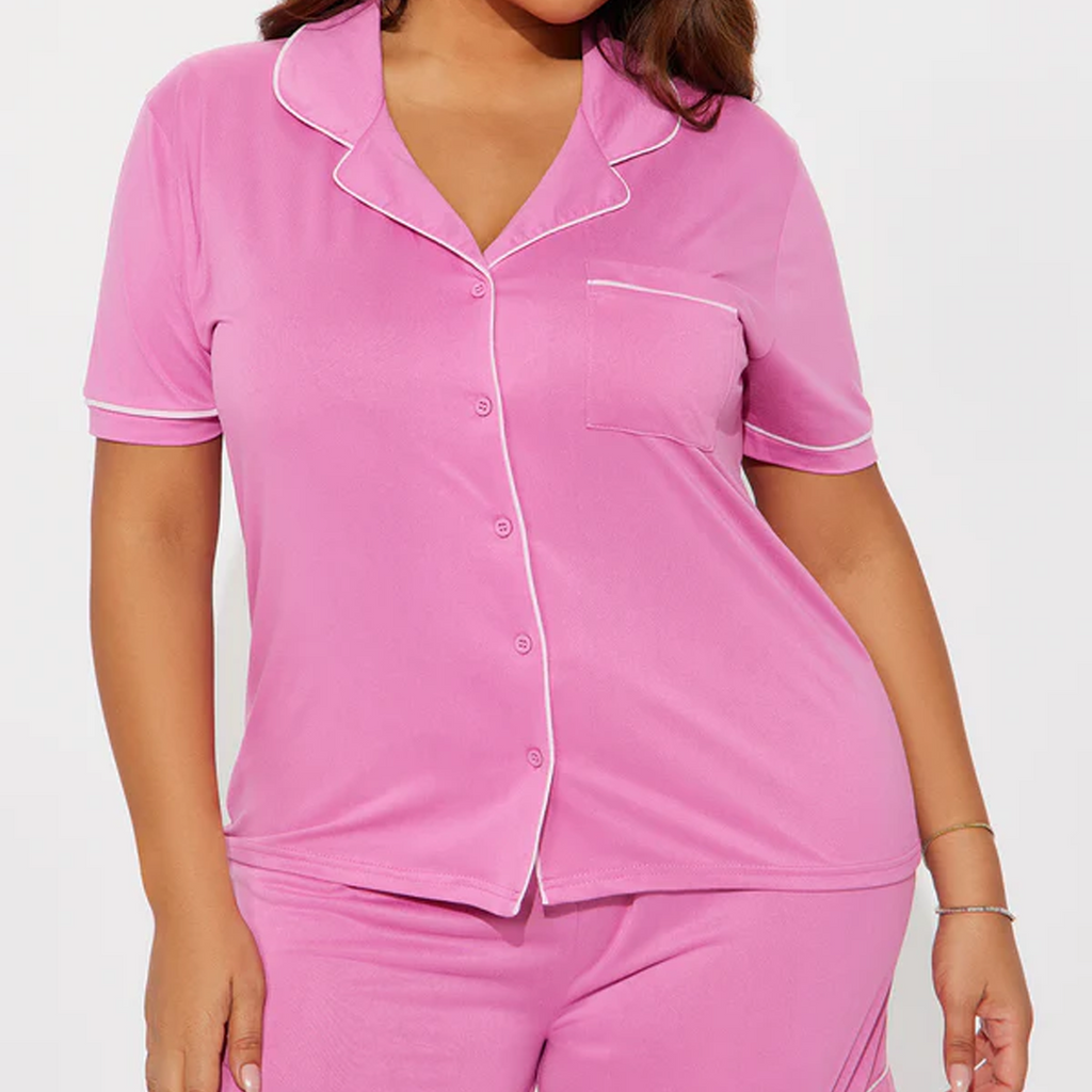 Pijama 3 Piezas | Fucsia Glow
