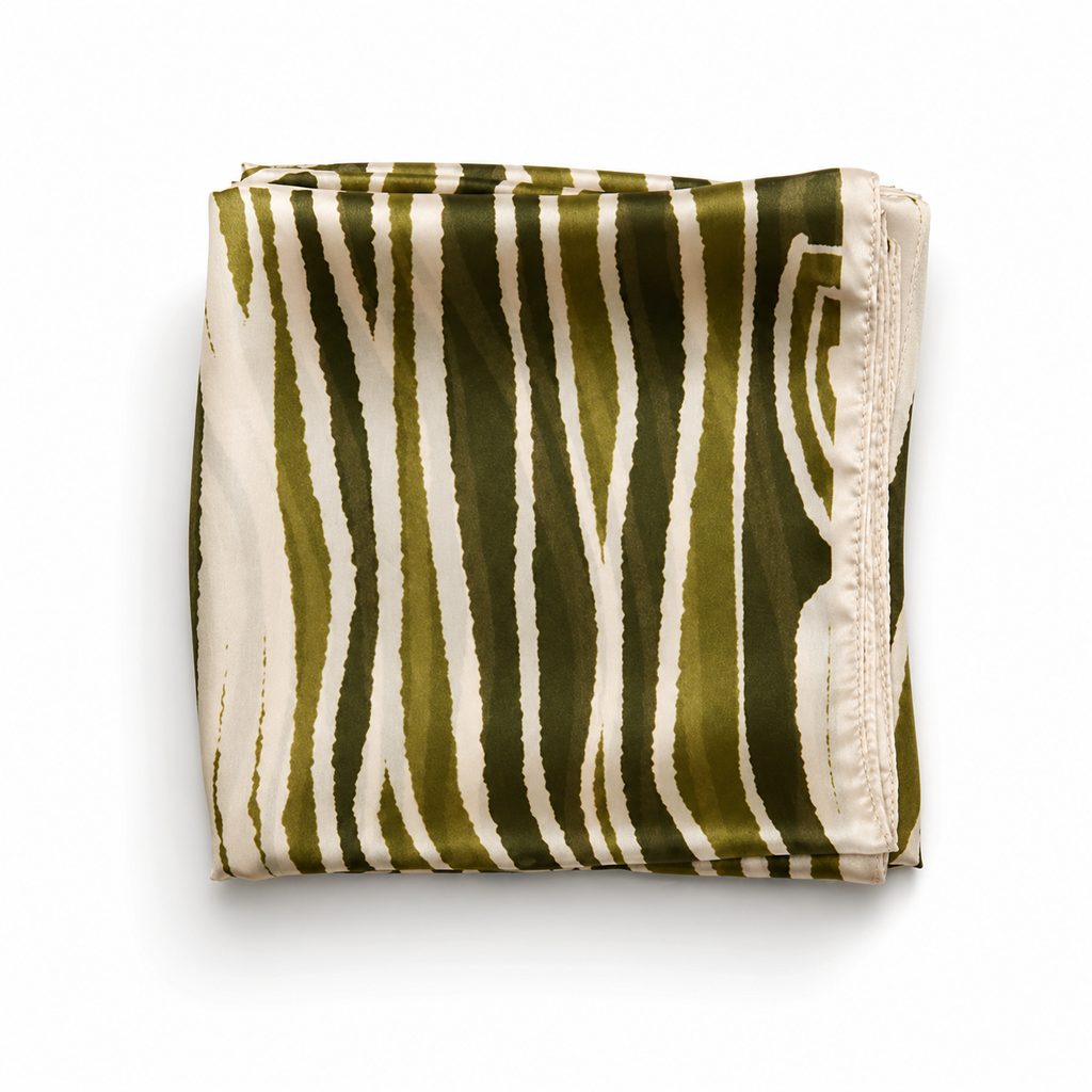 Bandana | Abstract Green Flow