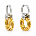 Aretes | Enchapado oro de 18k
