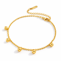 Tobillera | Enchapado en oro 18k