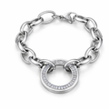 Pulsera con diseño de nubes