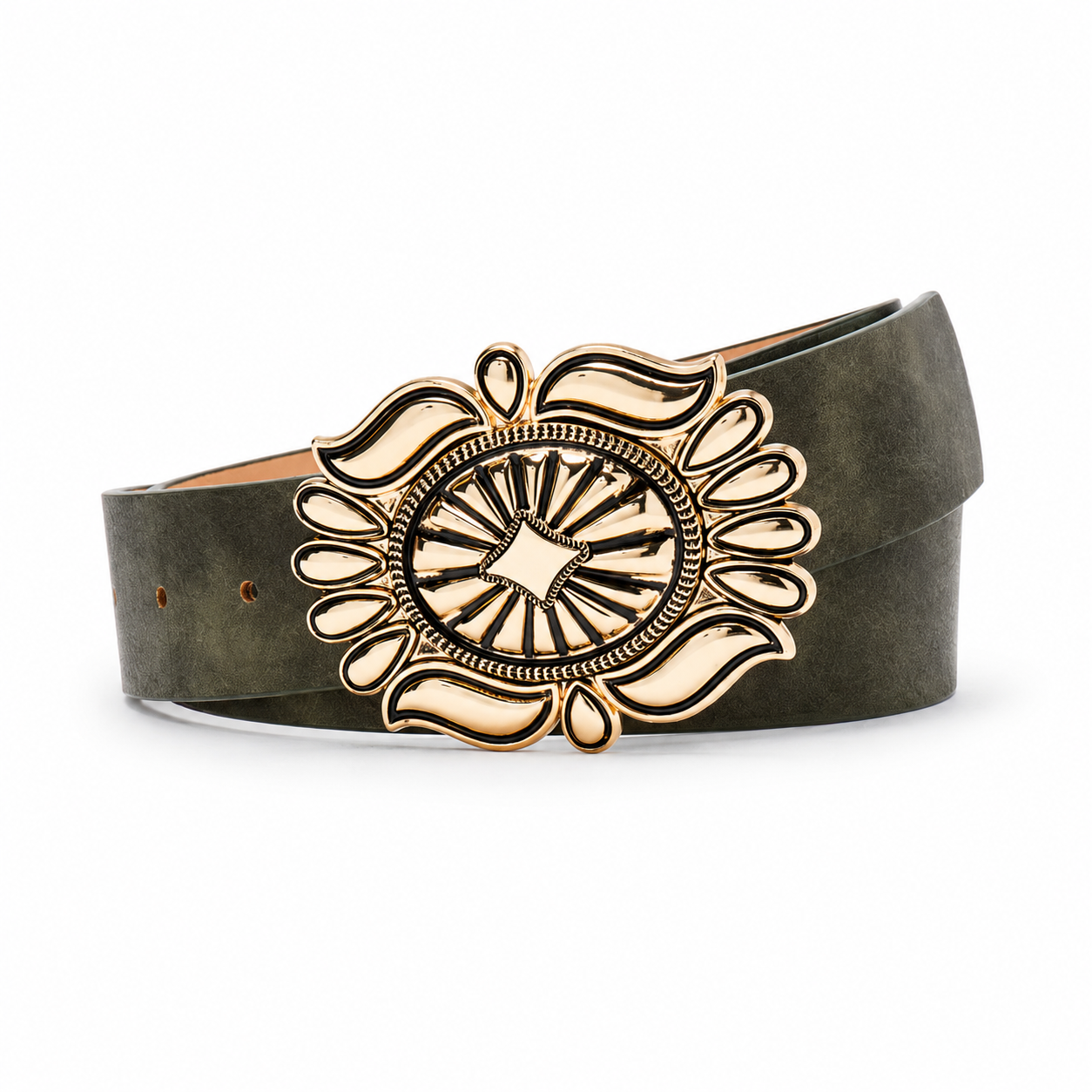 Cinturón | Estilo Horizonte | Bronce - Oliva