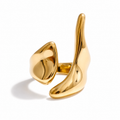 Anillo Ajustable Baño en Oro | Acero Inoxidable