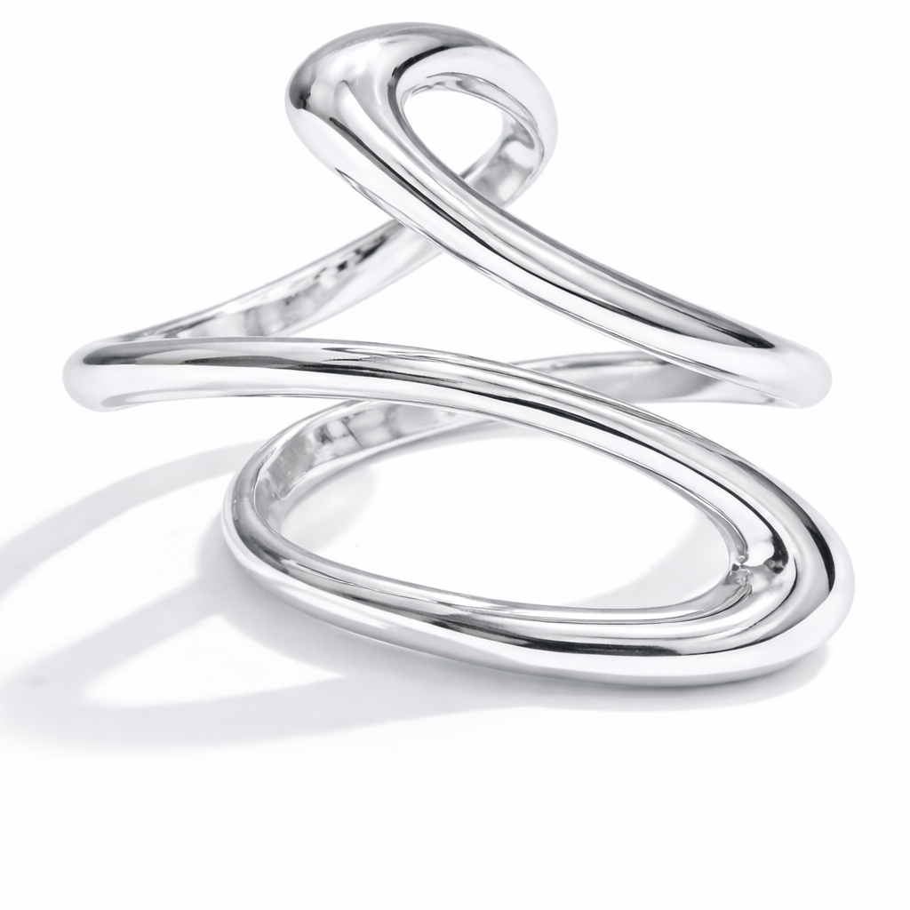 Anillo | Acero inox platino