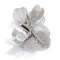 Anillo ajustable | Acero inox platino