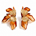 Aretes Grandes Antialérgicos | Resina Acrílica | Acero Inoxidable | Antialérgicos